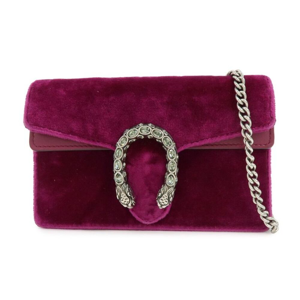 Gucci Dionysus Velvet Purple Velvet Handbag